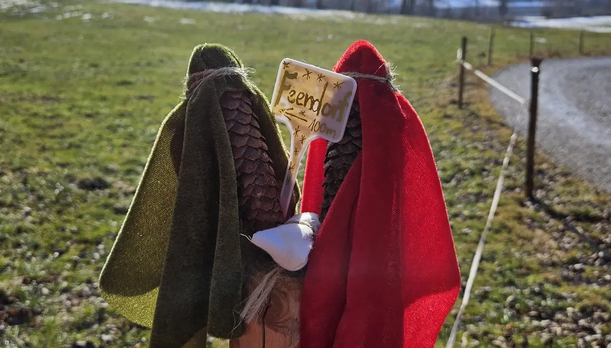 Wegweiser Tianas Feendorf | © DAV/Mareen Mühle