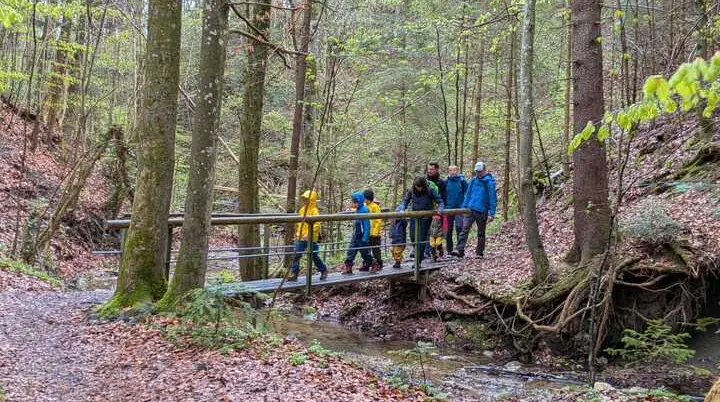 Bergpiraten in der Feuersteinschlucht | © Ludwig Hippmann-Regneri