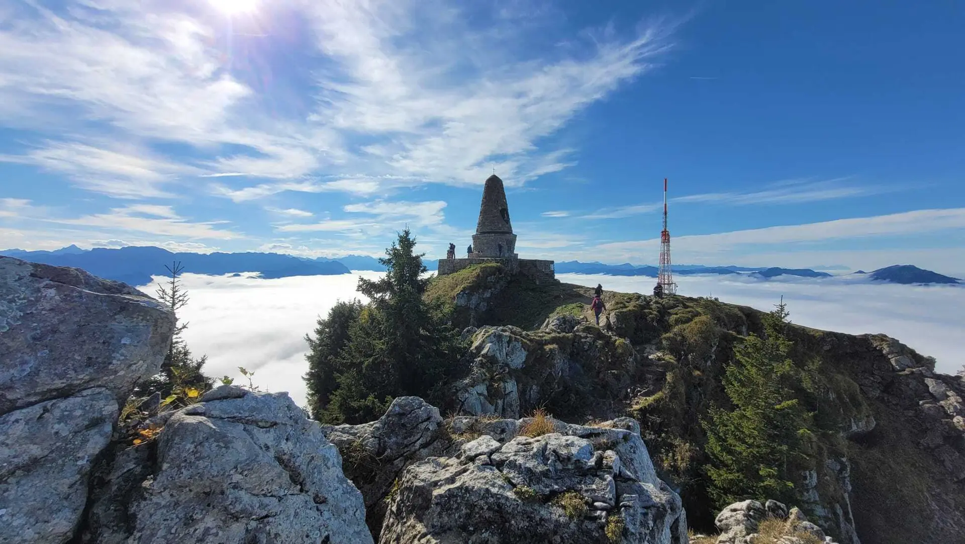 Über den Wolken am Grünten | © DAV/Mareen Mühle