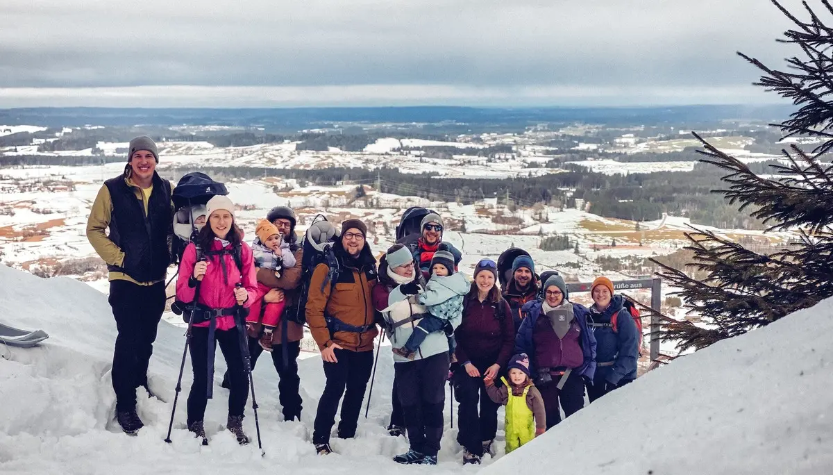 Die Steilwandstöpsel beim Rodeln an der Hündleskopfhütte | © DAV/Sophie Scupin