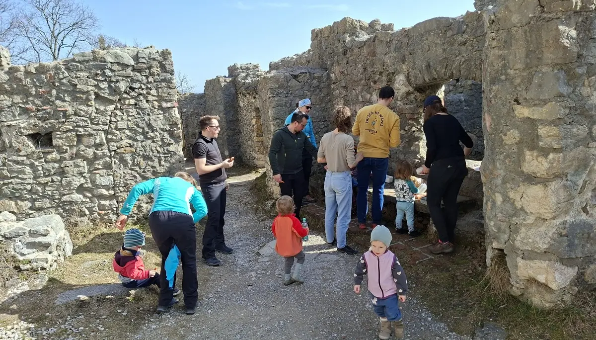 Ritterfamilien auf Burg Eisenstein | © DAV/Sophie Scupin