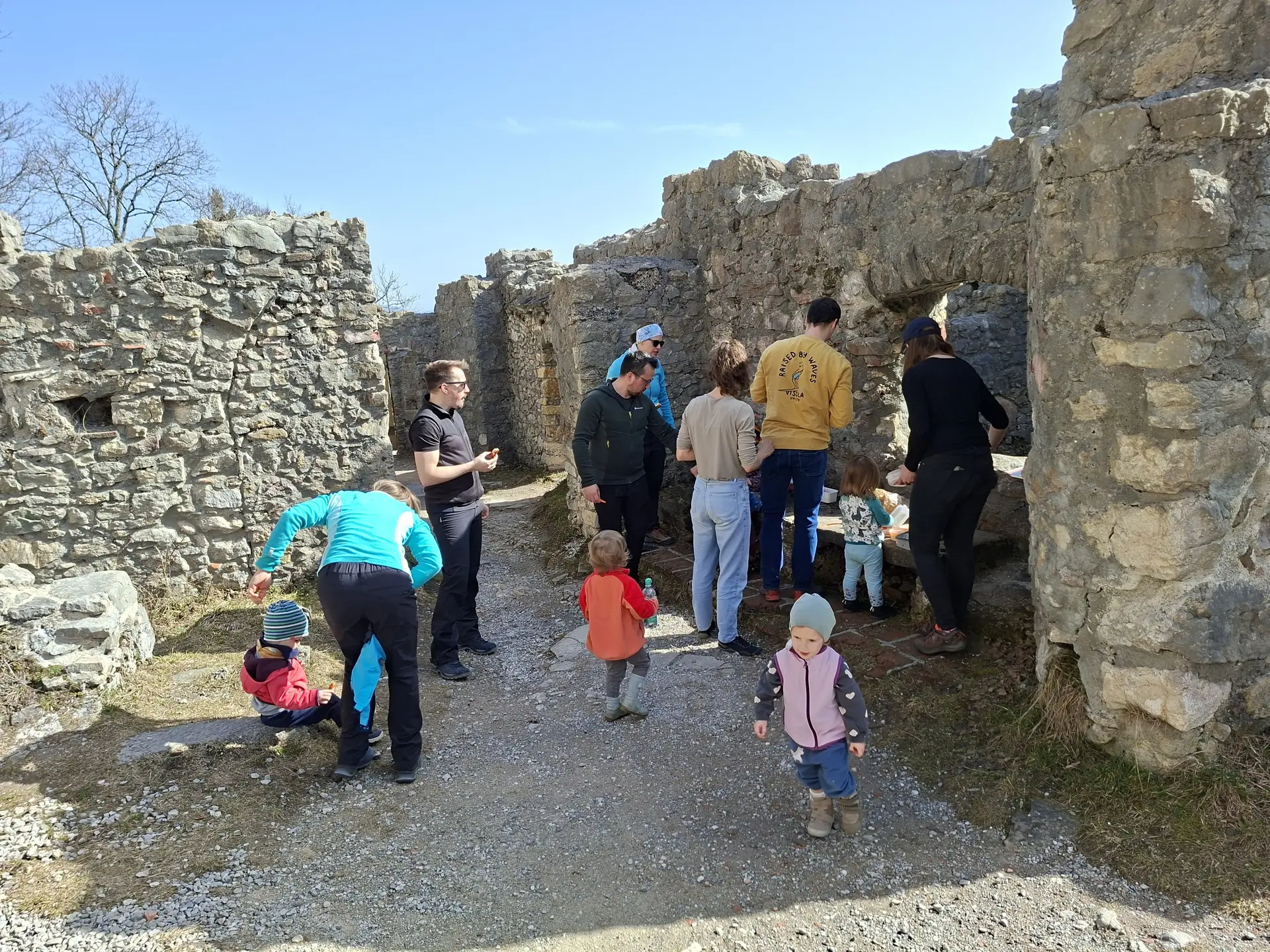 Ritterfamilien auf Burg Eisenstein | © DAV/Sophie Scupin