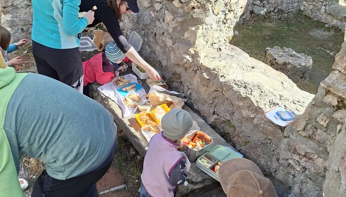 Ritterfamilien auf Burg Eisenstein | © DAV/Sophie Scupin