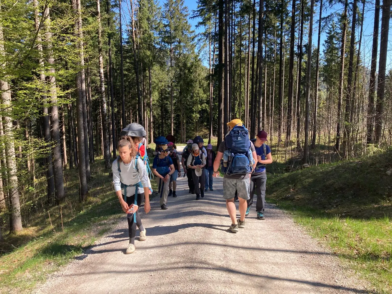 Steilwandstöpsel auf Tour zur Vilser Alm | © DAV/Sophie Scupin