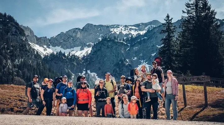 Steilwandstöpsel auf Tour zur Vilser Alm | © DAV/Sophie Scupin