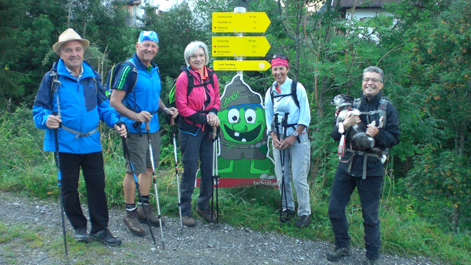 Am Startpunkt in Gramais | © DAV/Siegfried Stanzel