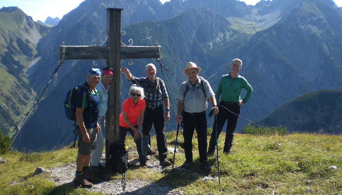 Gipfelkreuz vom Hirschhalskopf | © DAV/Siegfried Stanzel