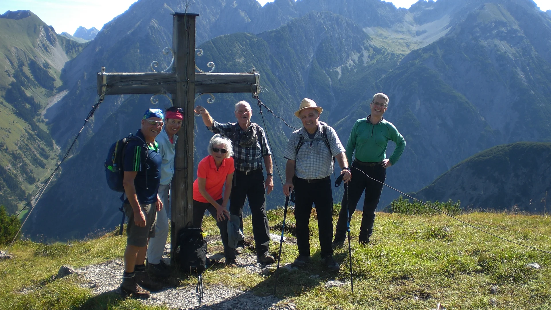 Gipfelkreuz vom Hirschhalskopf | © DAV/Siegfried Stanzel