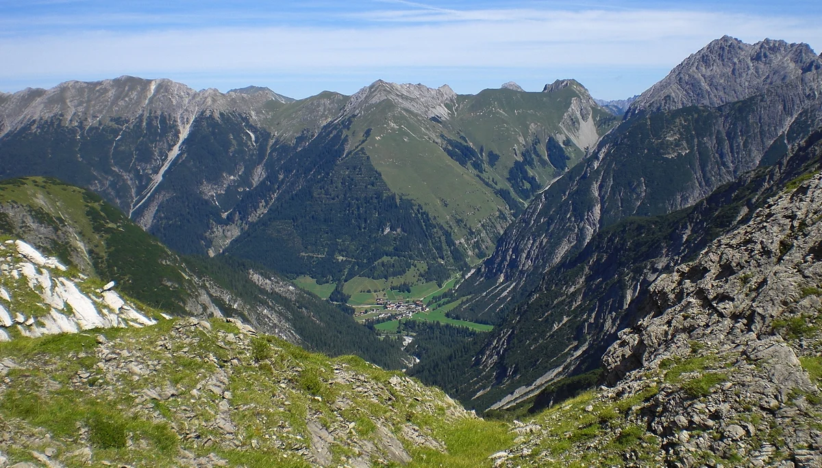 Ein Blick ins Tal nach Gramais | © DAV/Siegfried Stanzel