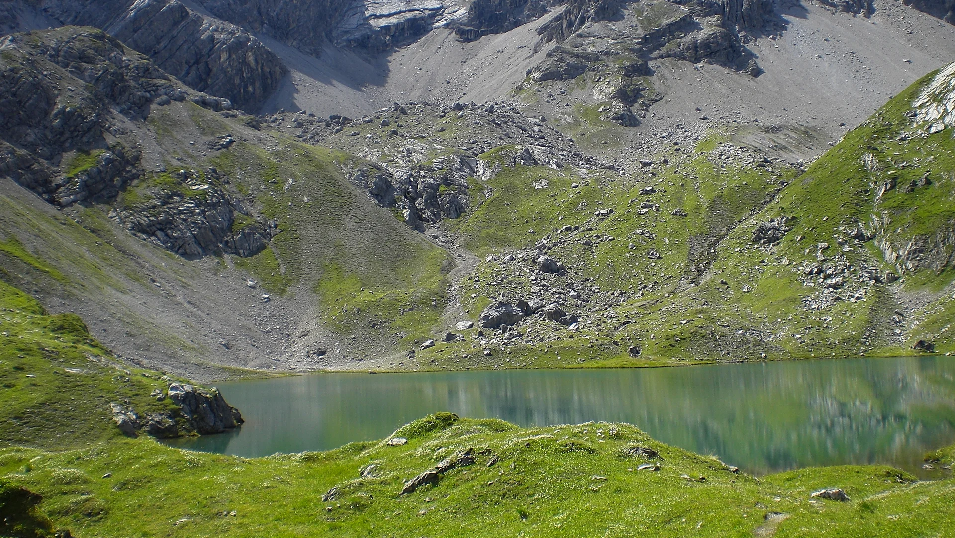 Idyllisch gelegen - der Rosskarsee | © DAV/Siegfried Stanzel