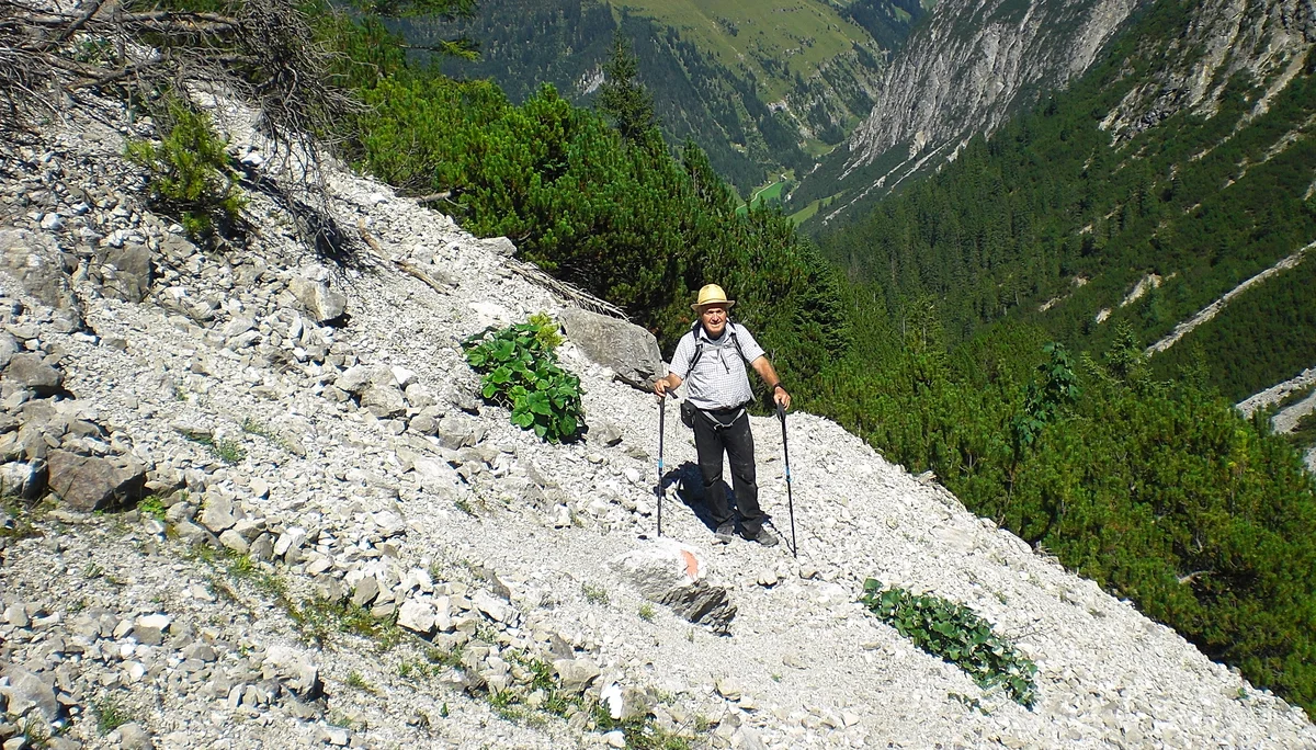 Über schroffes Gelände zum Roßkarsee | © DAV/Siegfried Stanzel