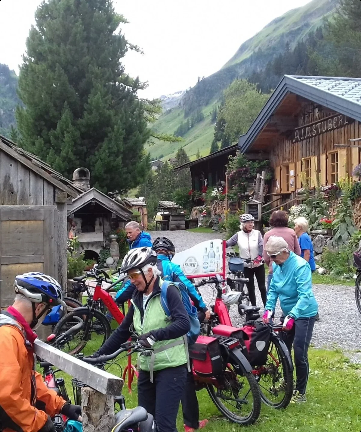 Unterwegs beim Radeln | © Margaretha Jehle