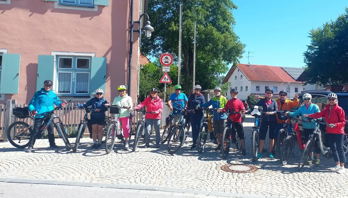Radtour nach Altensteig - Gruppenbild | © DAV/Margaretha Jehle