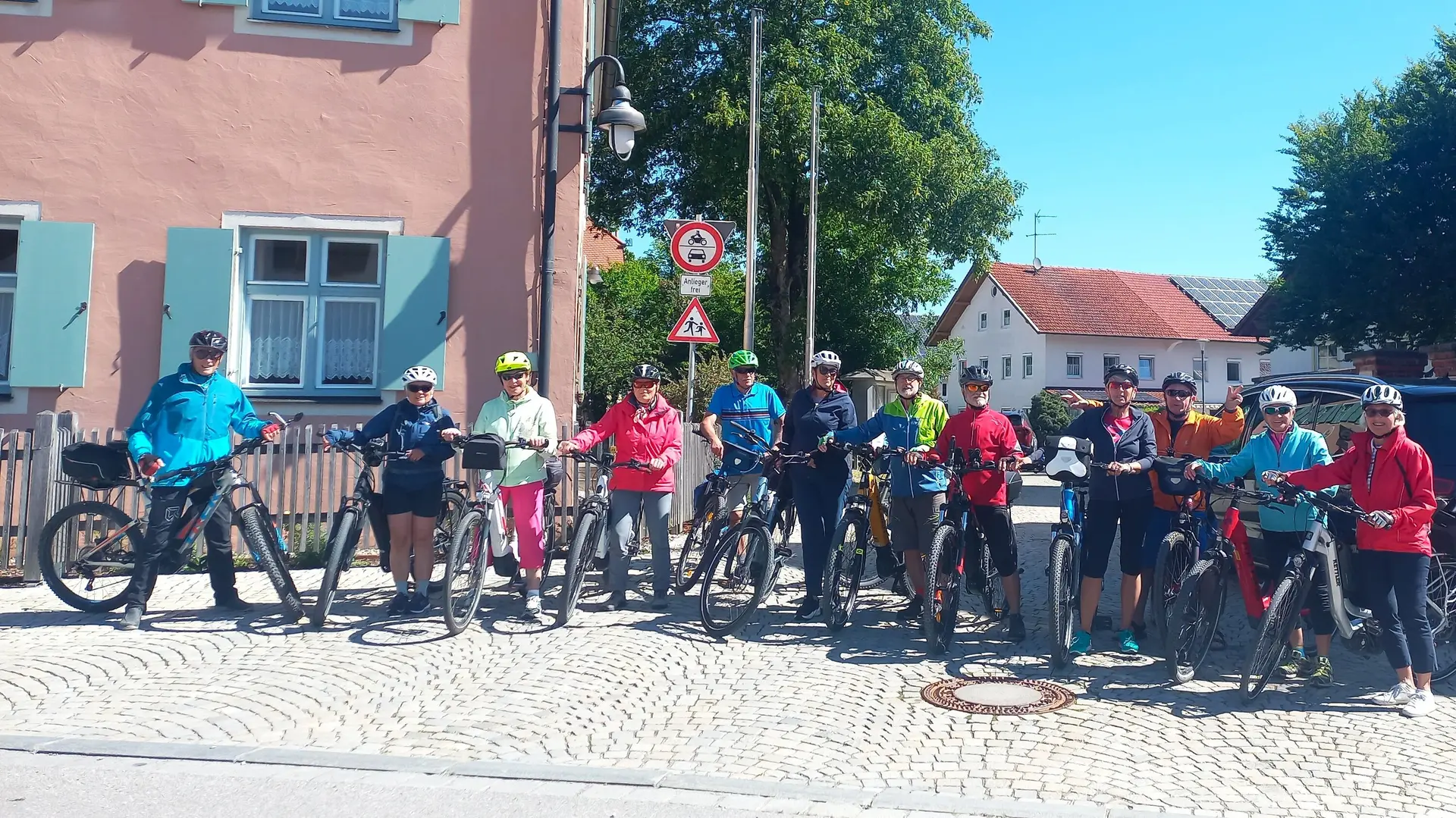 Radtour nach Altensteig - Gruppenbild | © DAV/Margaretha Jehle