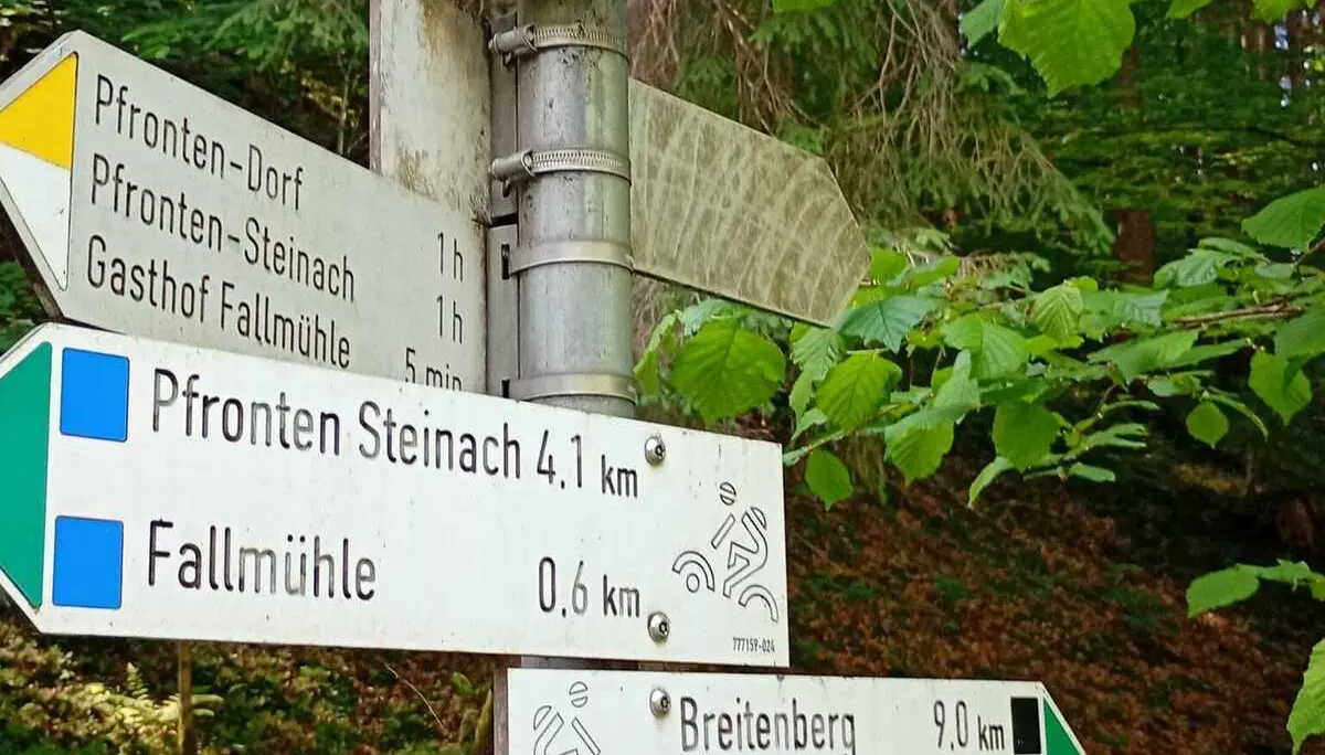 Abzweigung Richtung Milchhäusle | © Maria-Theresia Schneider