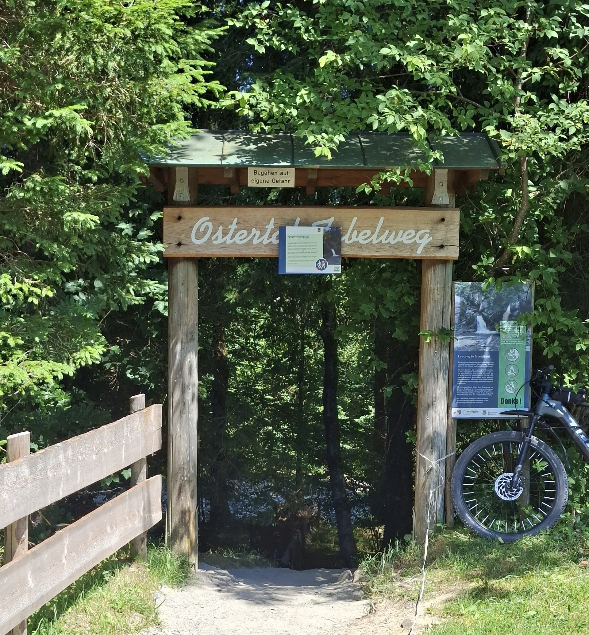 Wanderung von Gunzesried zum Ofterschwanger Horn - zurück durch den Tobelweg | © DAV/Helga Obermüller