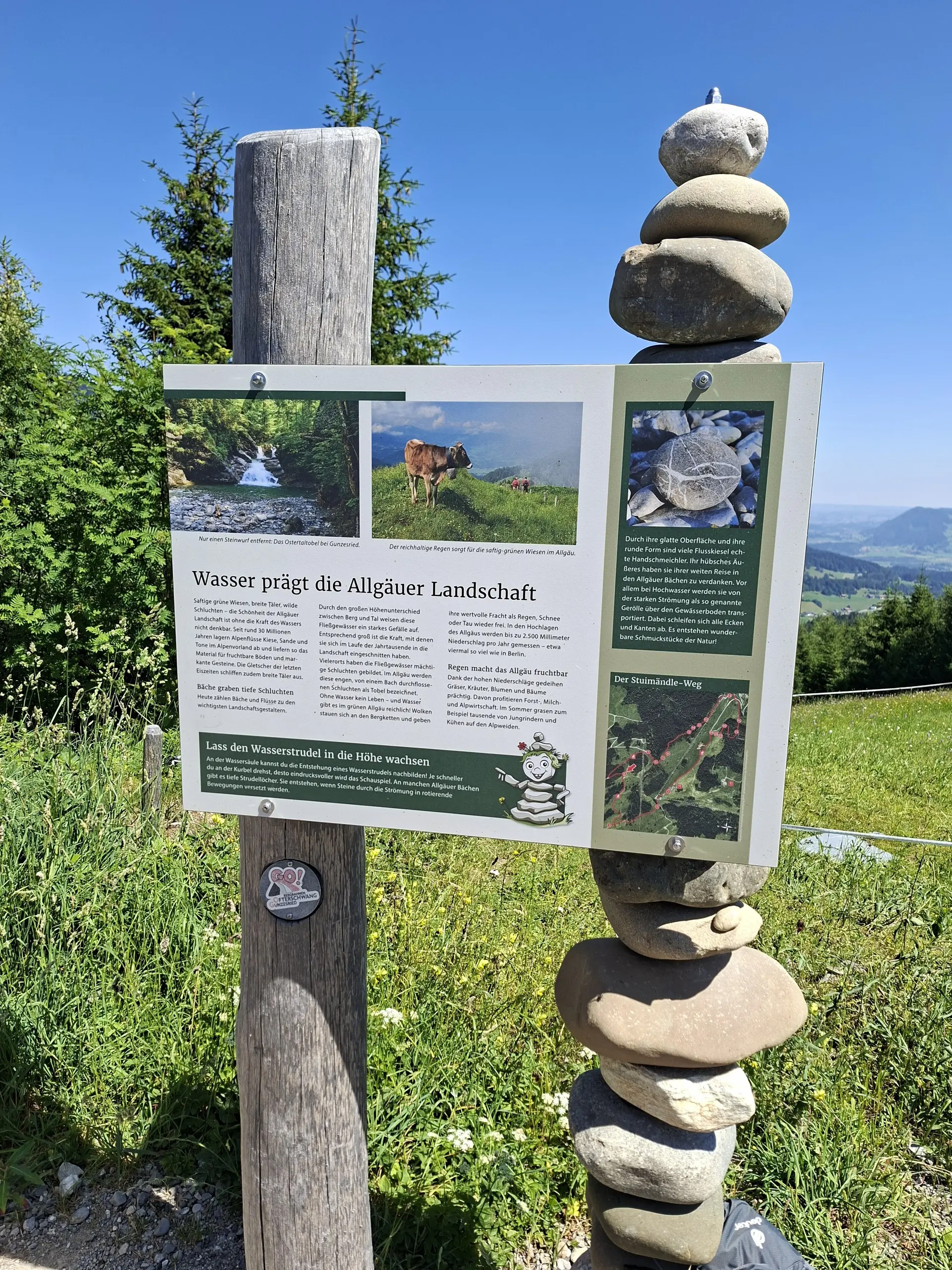 Wanderung zum Ofterschwanger Horn - Steinmandlweg | © DAV/Helga Obermüller