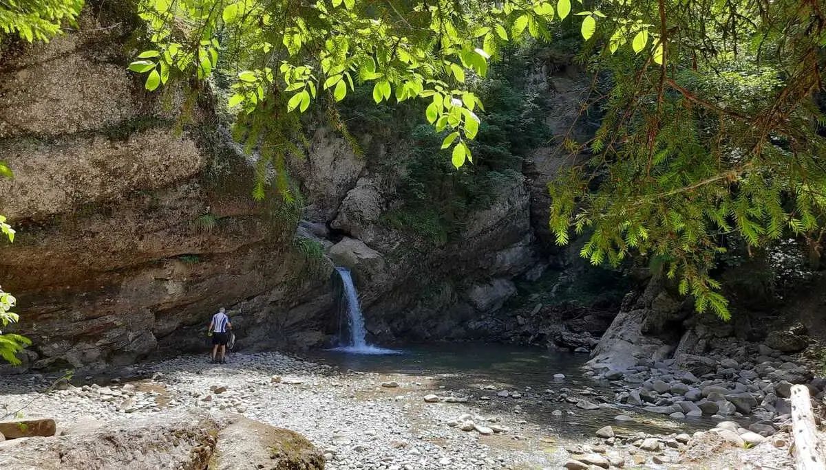Wanderung von Gunzesried zum Ofterschwanger Horn - Am Ostertalbach | © Karin Schenk