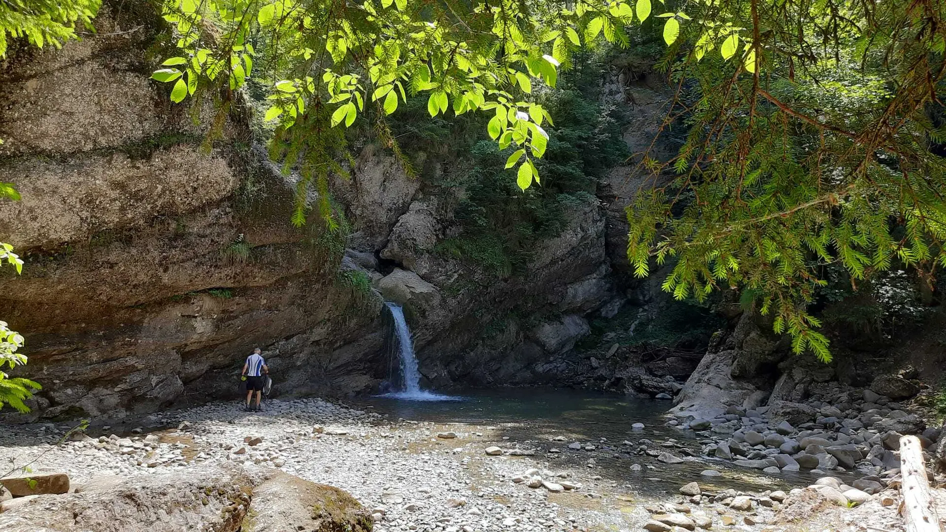 Wanderung von Gunzesried zum Ofterschwanger Horn - Am Ostertalbach | © Karin Schenk