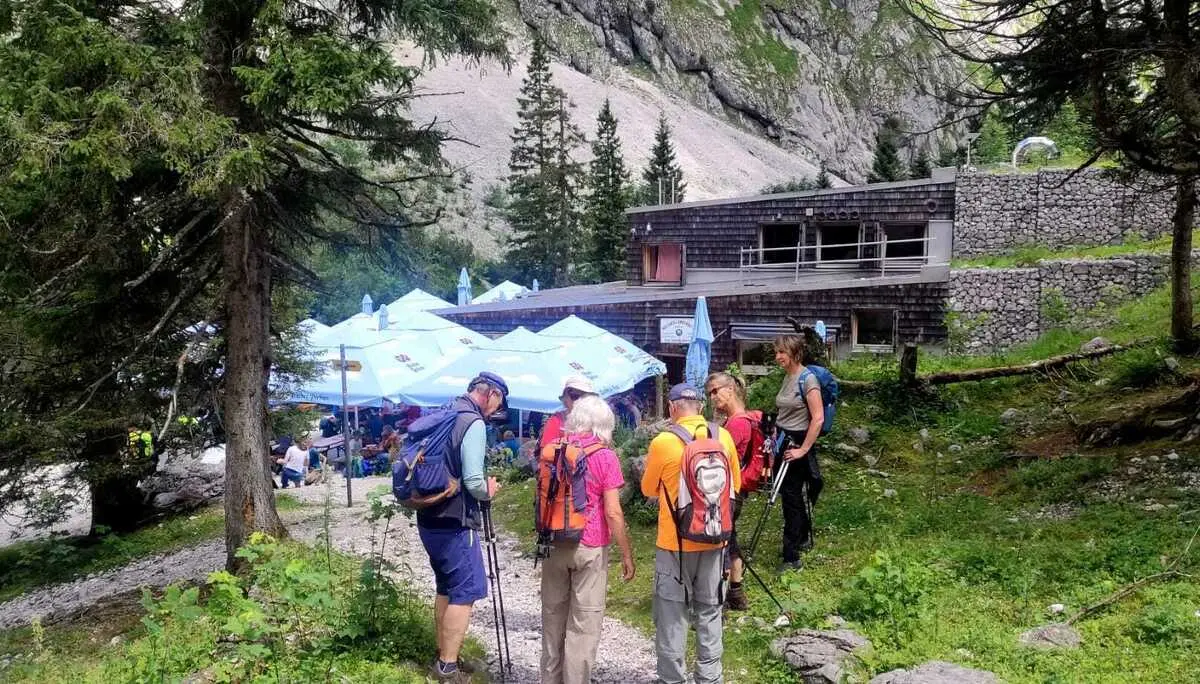 An der Höllentalangerhütte | © DAV/Margaretha Jehle