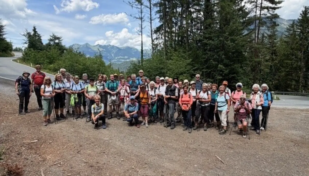 Wanderwoche in Bludenz - Gruppenbild Tag 1 | © DAV/Beate Schak