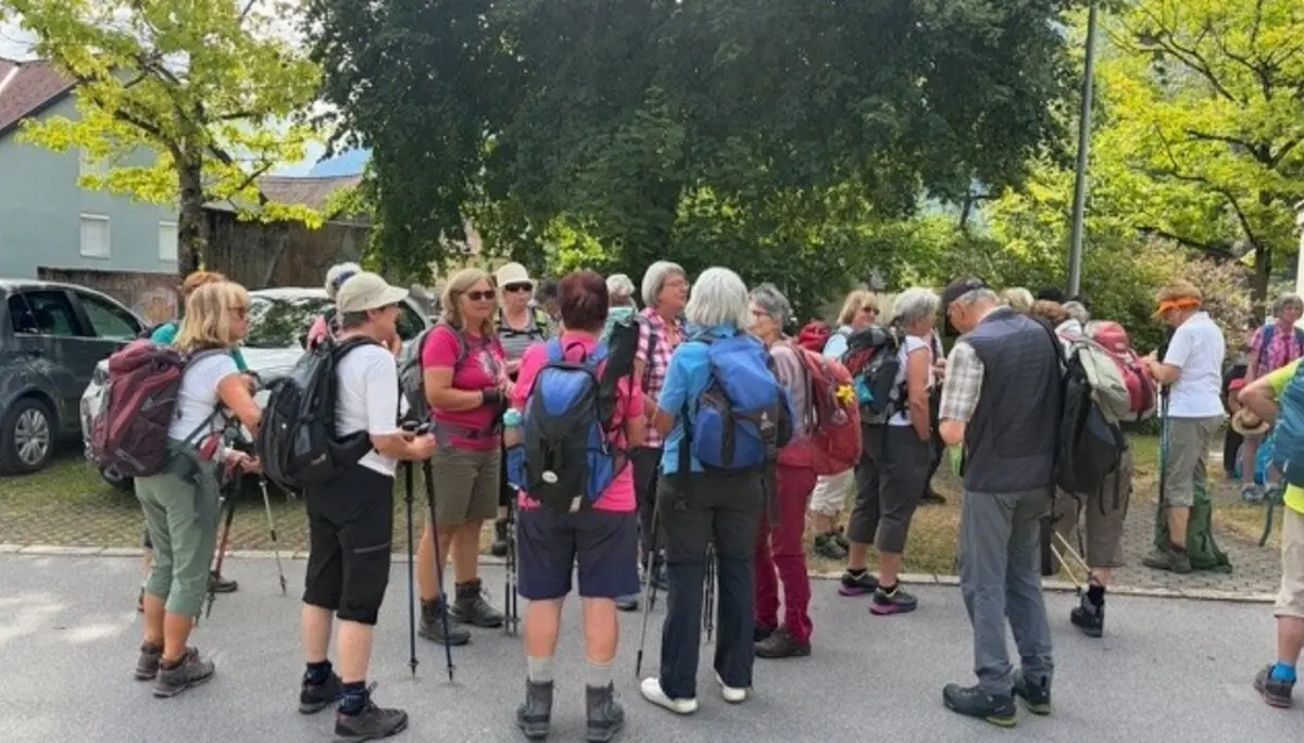 Wanderwoche in Bludenz - Sammeln zum Start | © DAV/Beate Schak