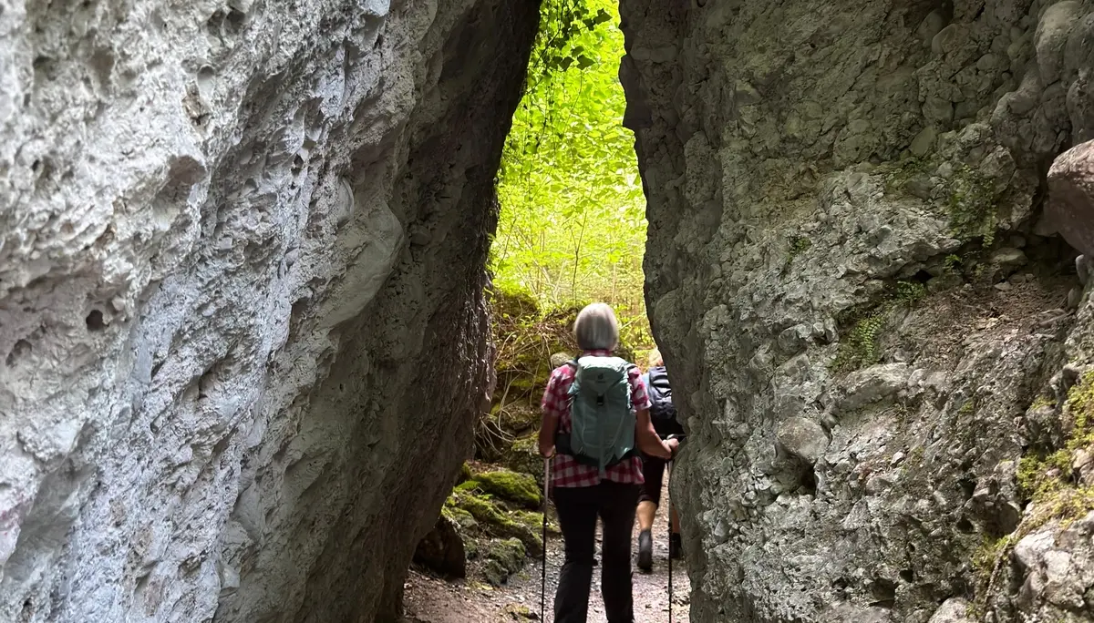 Wanderwoche in Bludenz - Tag 1 Bürser Schlucht | © DAV/Beate Schak
