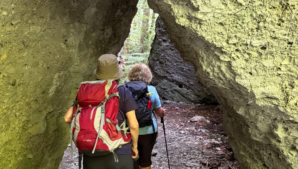 Wanderwoche in Bludenz - Tag 1 Bürser Schlucht | © DAV/Beate Schak