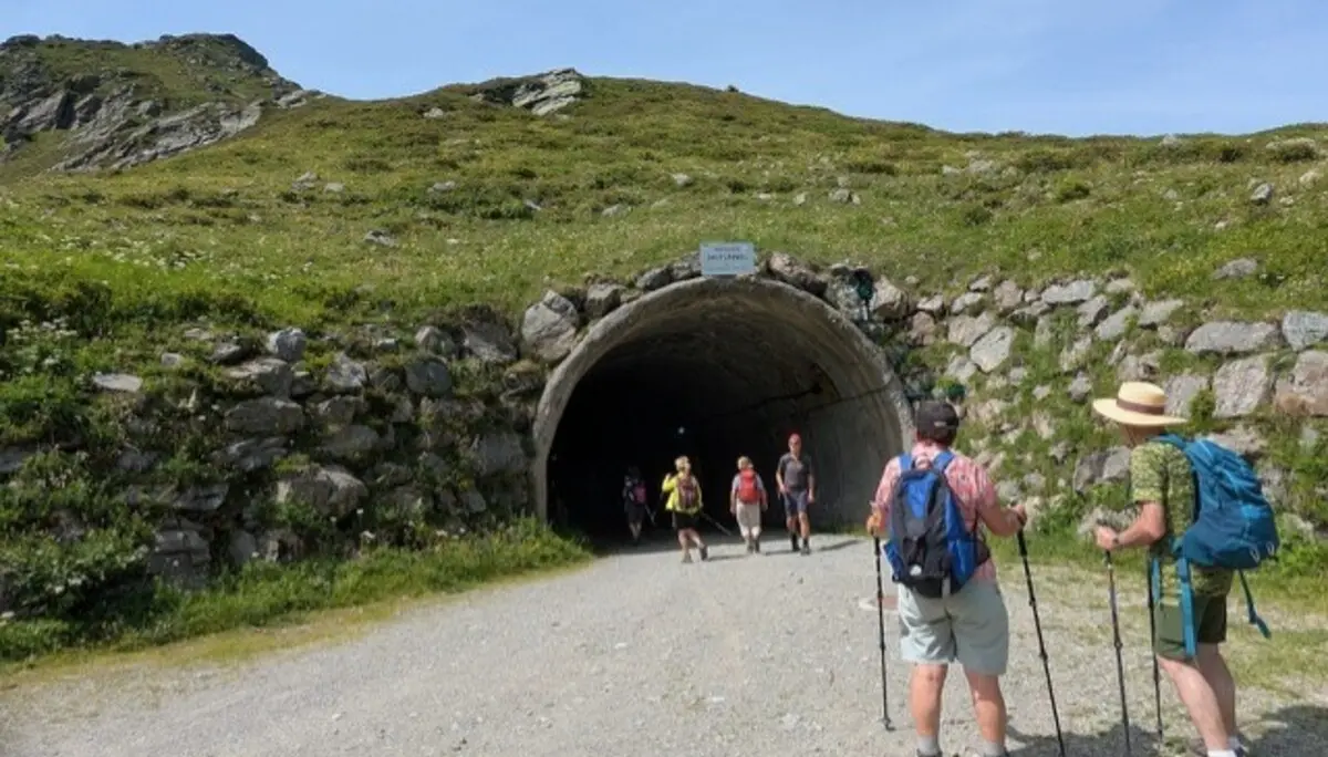 Wanderwoche in Bludenz - durch den Skitunnel | © DAV/Beate Schak