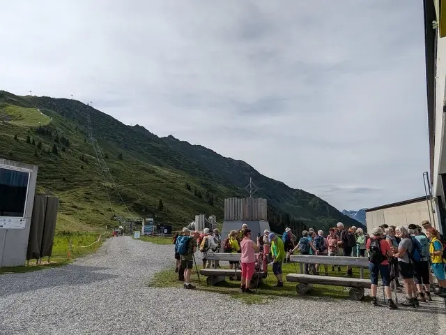 Wanderwoche in Bludenz - Tag 2 am Start | © DAV/Beate Schak