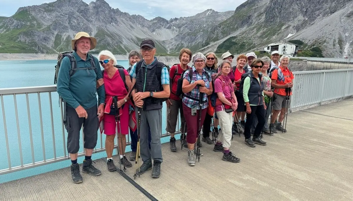 Wanderwoche in Bludenz - an der Staumauer | © DAV/Beate Schak