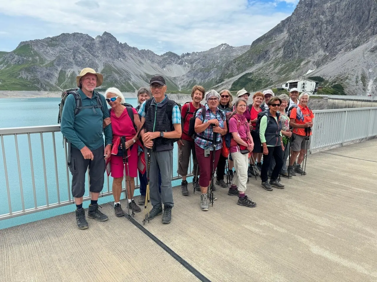 Wanderwoche in Bludenz - an der Staumauer | © DAV/Beate Schak