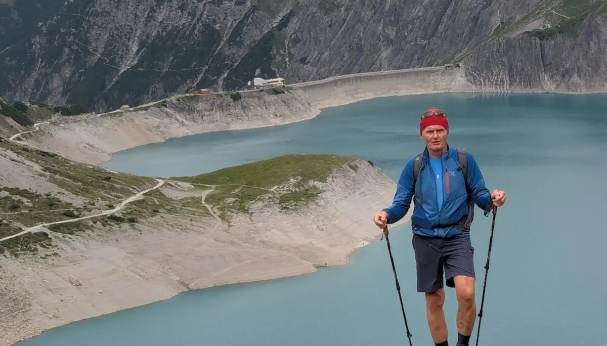 Wanderwoche in Bludenz - Dieter am Lünersee | © DAV/Beate Schak