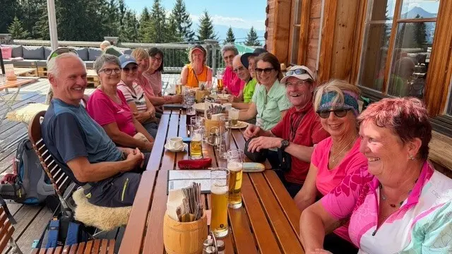 Wanderwoche in Bludenz - Einkehr Muttersberg | © DAV/Beate Schak
