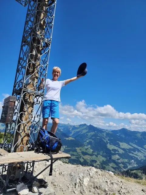 Wanderwoche in Bludenz - Gipfel Hoter Frassen mit Martha | © DAV/Beate Schak
