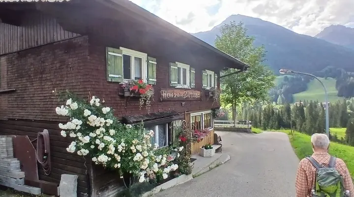 Bergtour im Wildental/Kleinwalsertal - typisches Walserhaus | © DAV/Siegfried Stanzel