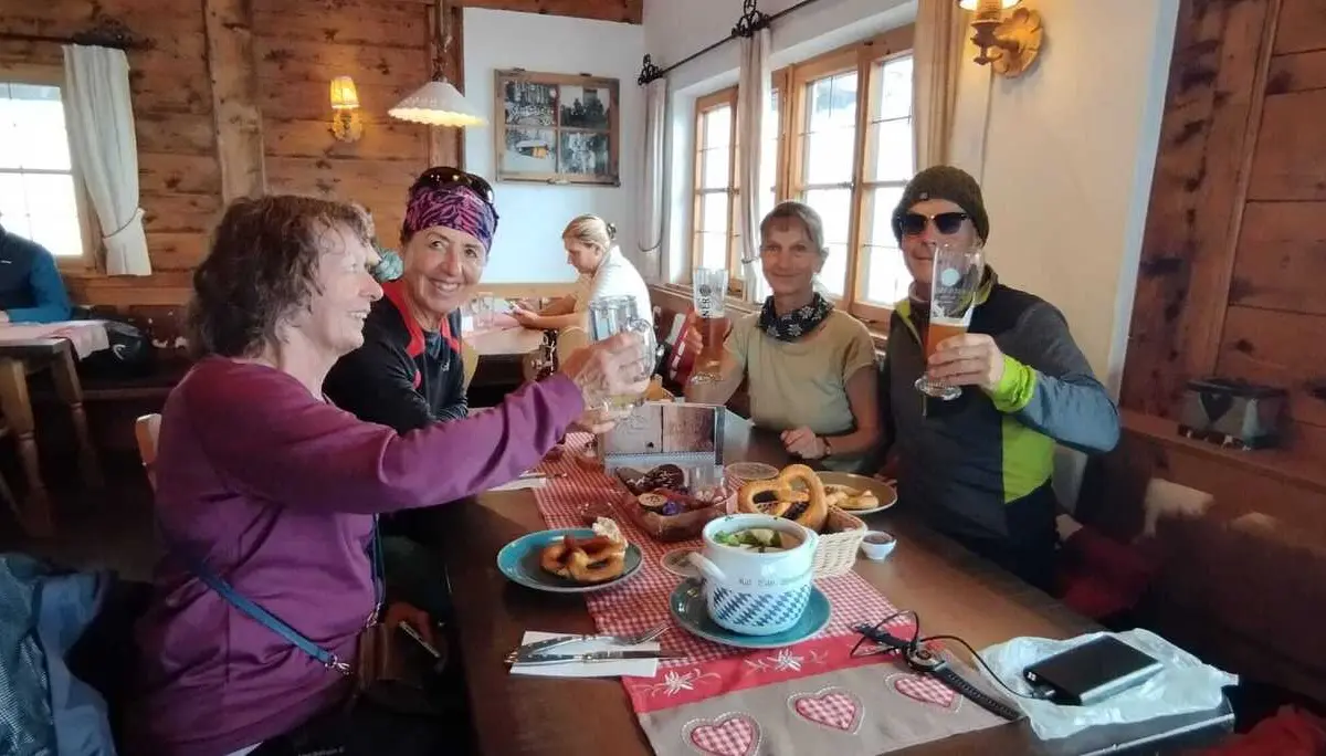 Abschluss in der Rohrkopfhütte | © Alena Srovnalova
