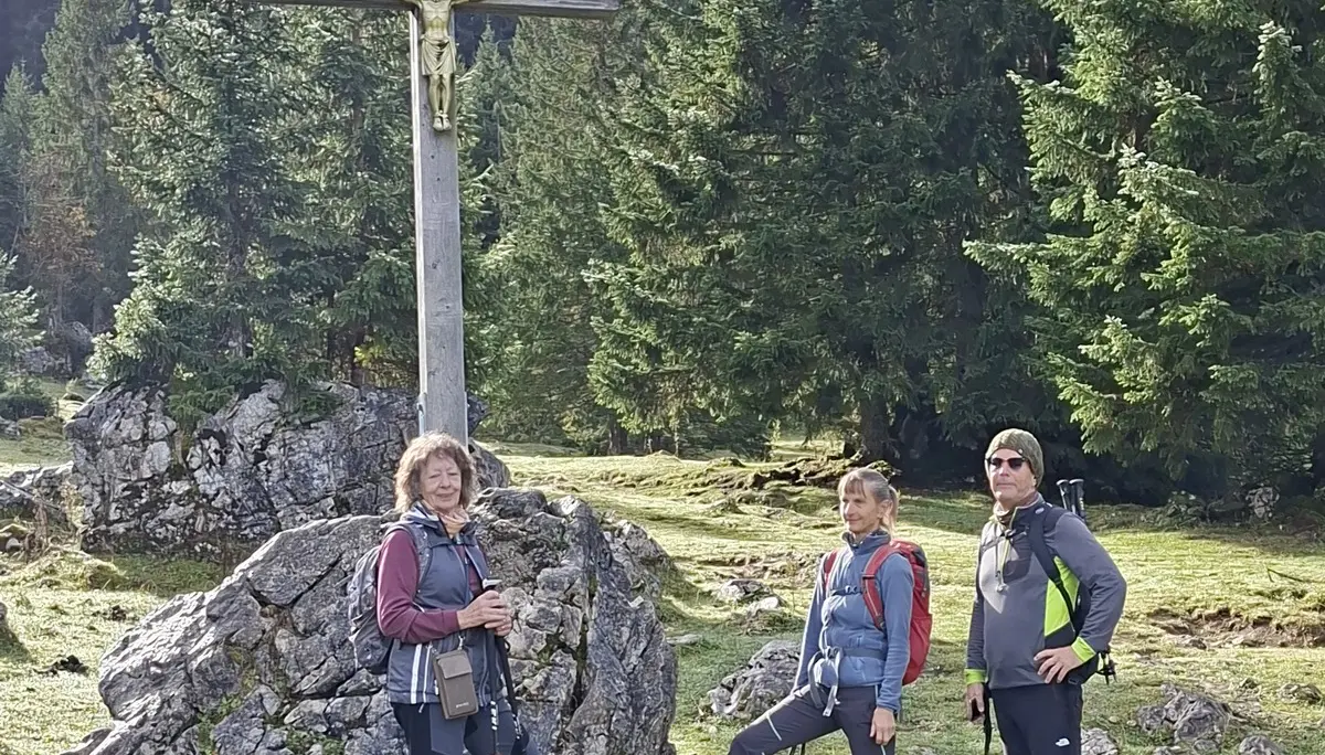 Gipfelkreuz am Mühlberger Älpele | © DAV/Helga Obermüller