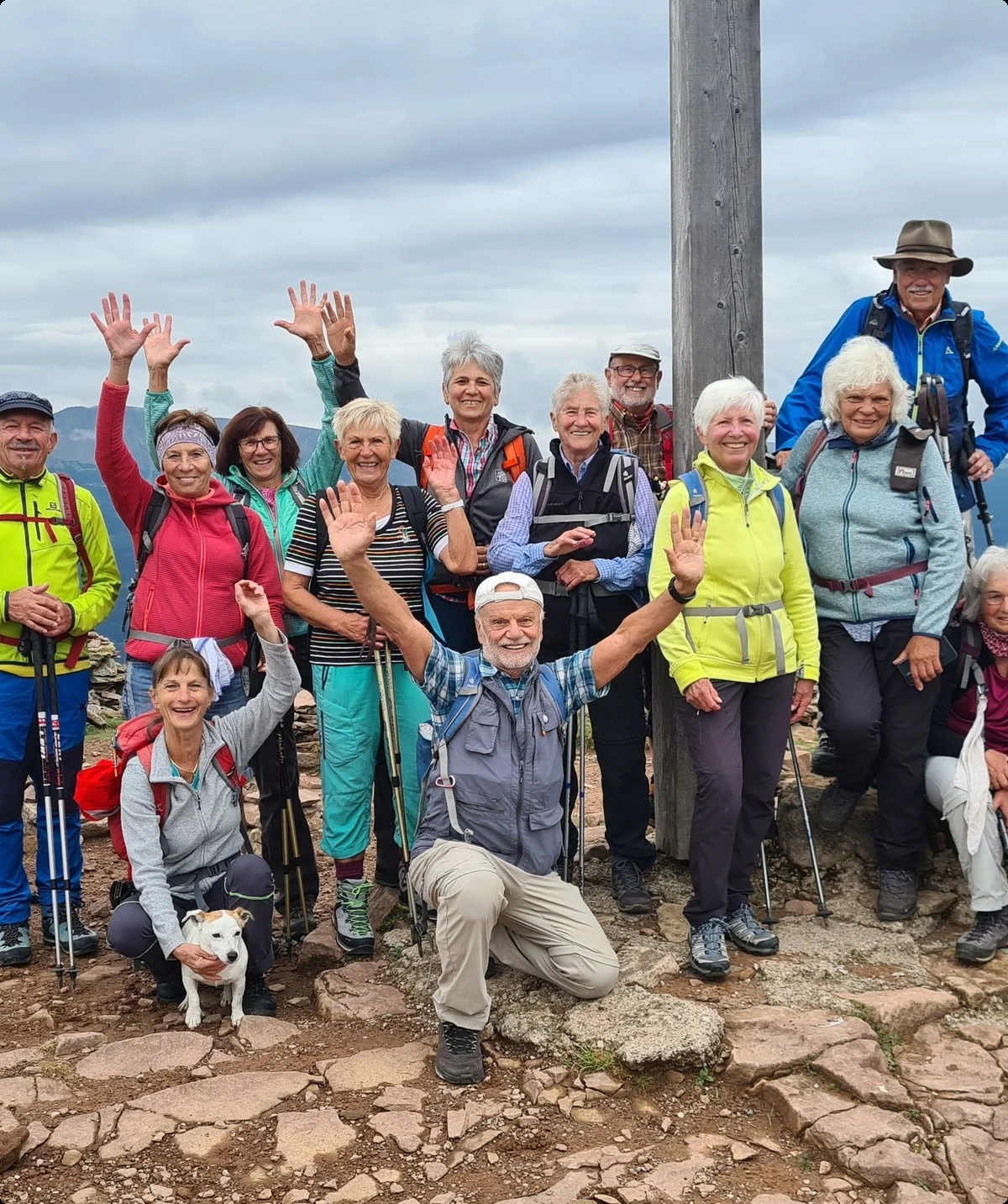 Gipfelkreuz "Stoana Mandl" | © Margaretha Jehle