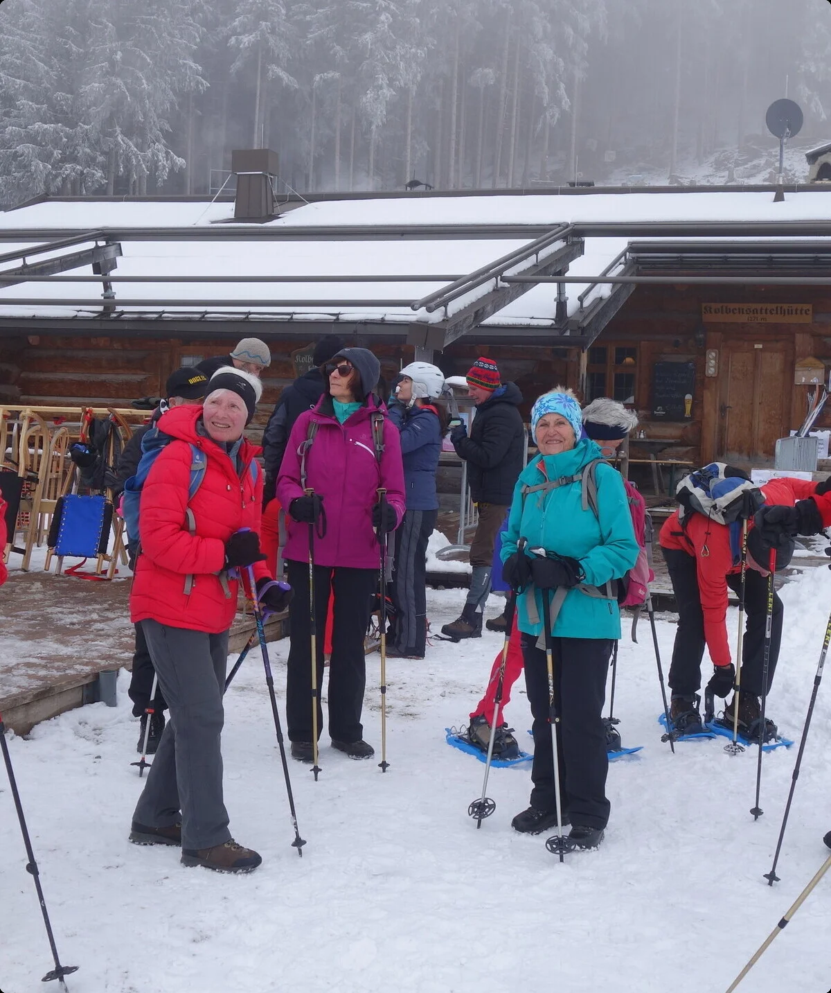 Schneeschuhtour Kolbensattelhütte | © Margaretha Jehle