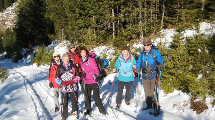 Beim Aufstieg noch wenig Schnee | © DAV/Siegfried Stanzel