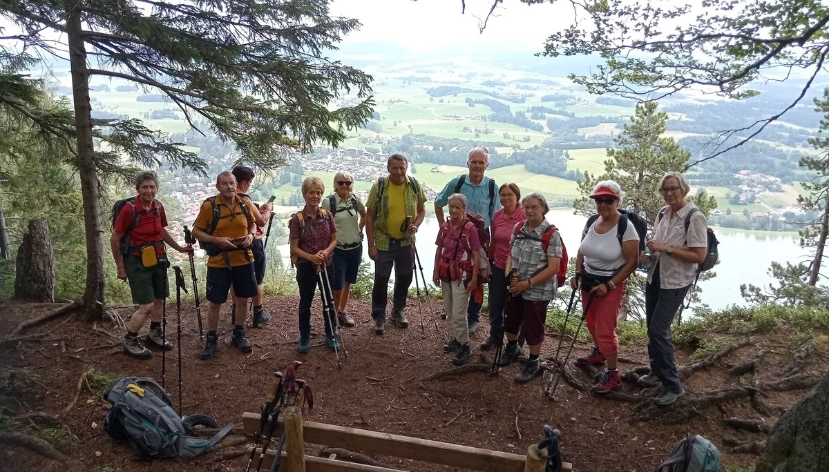 Weißenseeblick - im Hintergrund das Alpenvorland | © DAV/Engelbert Höfler