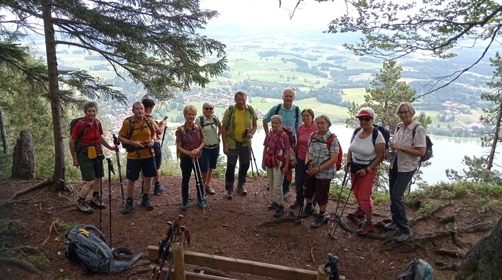 Weißenseeblick - im Hintergrund das Alpenvorland | © DAV/Engelbert Höfler