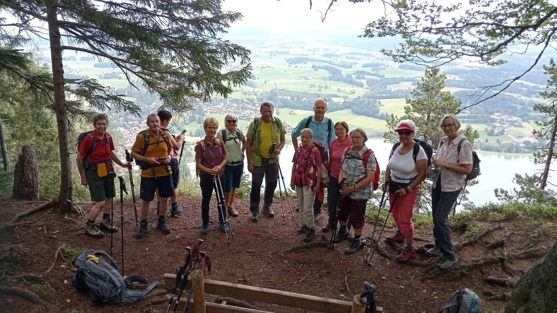 Weißenseeblick - im Hintergrund das Alpenvorland | © DAV/Engelbert Höfler