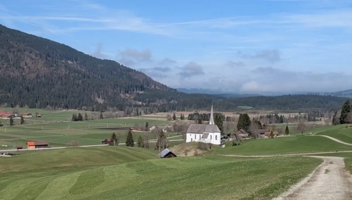 Wanderung in Oberammergau - Blick zurück | © Beate Schak