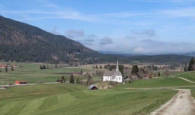 Wanderung in Oberammergau - Blick zurück | © Beate Schak