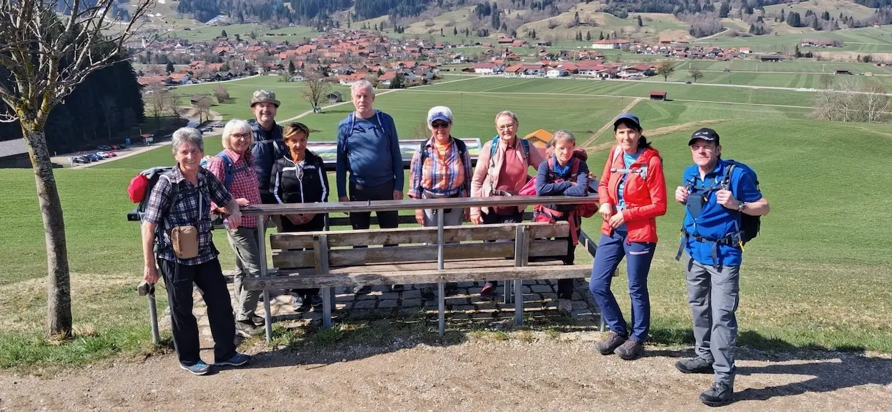 Wanderung Gruppe 1 - Unterammergau | © Beate Schak