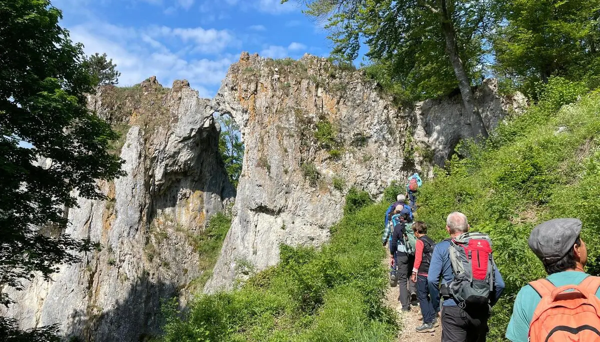 Mai-Tour nach Blaubeuren | © DAV/Rudi Eiben