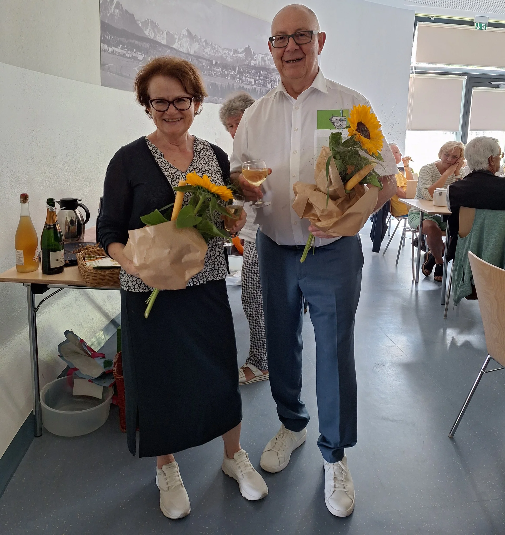 Danke an Ulla und Werner | © DAV/Barbara Löffler