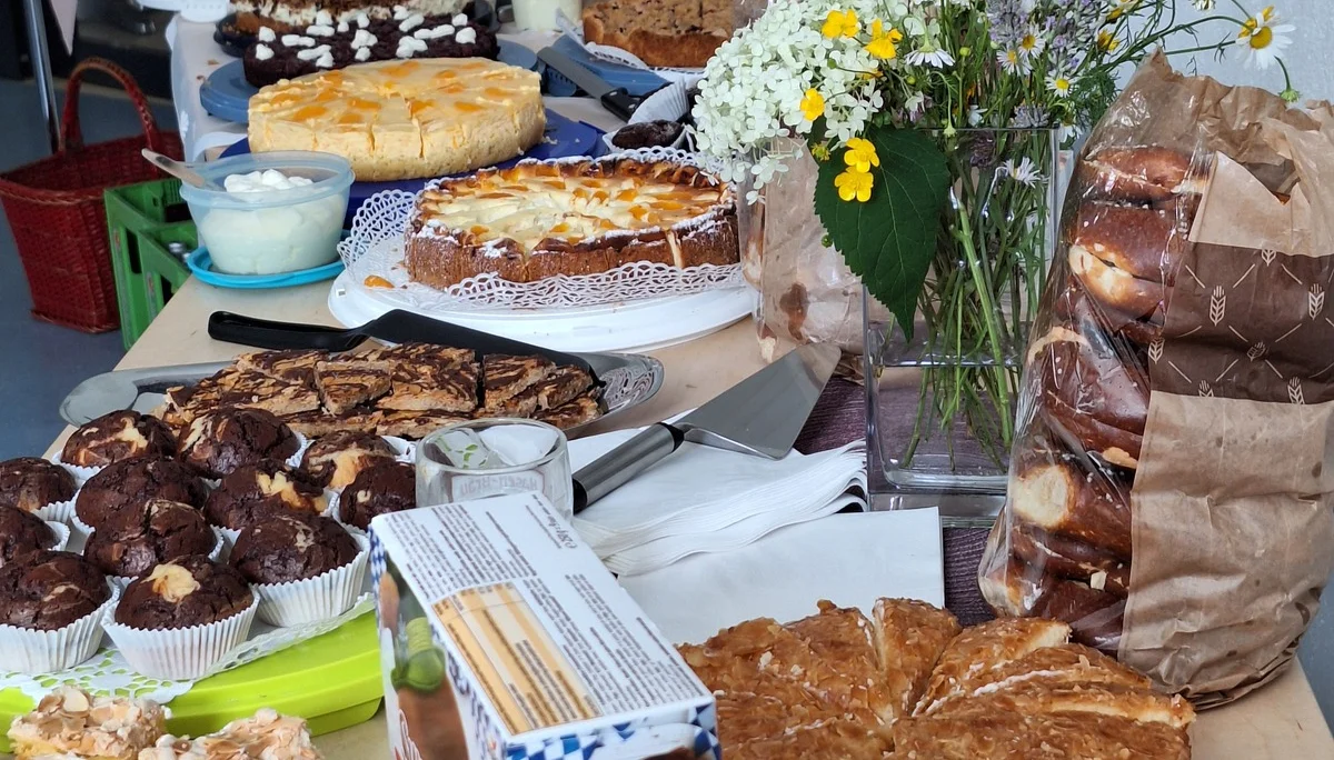 Ein tolles umfangreiches Buffett  | © DAV/Barbara Löffler